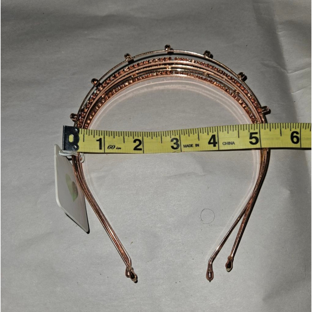 Girls The Children's Place Headband One Size Rose Gold Multi-color - Picture 7 of 8